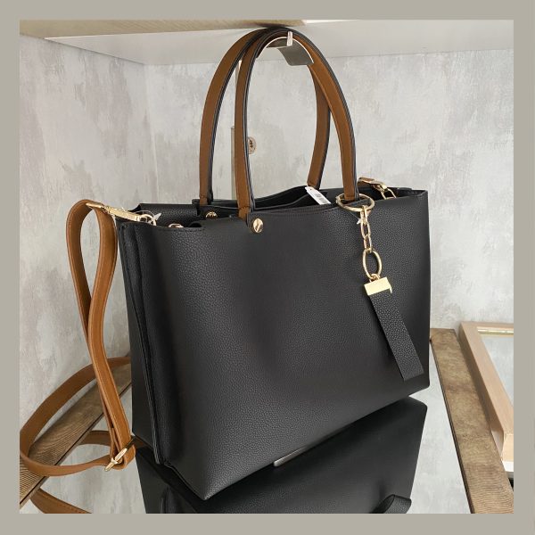 Aldo Tote Bag Wawiellx Negro Multicolor - Imagen 3