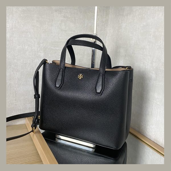 Tory Burch Tote Bag Small Blake Black - Imagen 2