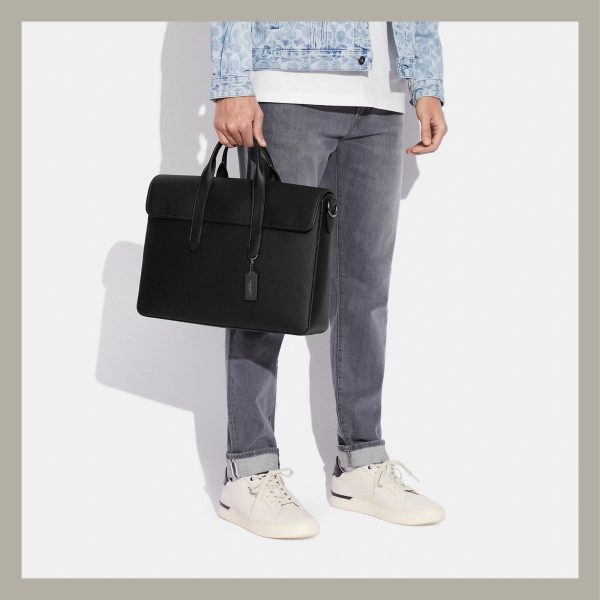 Coach Sullivan Portfolio Brief Black - Imagen 5
