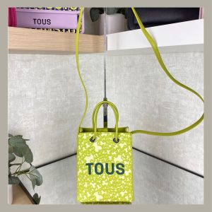 Tous Mini Crossbody Verde Monogram