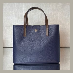 Tory Burch Tote Bag Small Blake Navy Multi