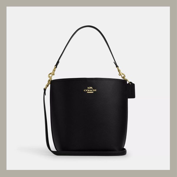 Coach Bucket Bag City Black