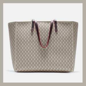 Carolina Herrera Shopping Zip Tote Canvas