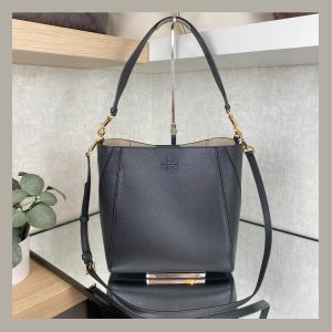 Tory Burch Bucket Bag Mcgraw Black