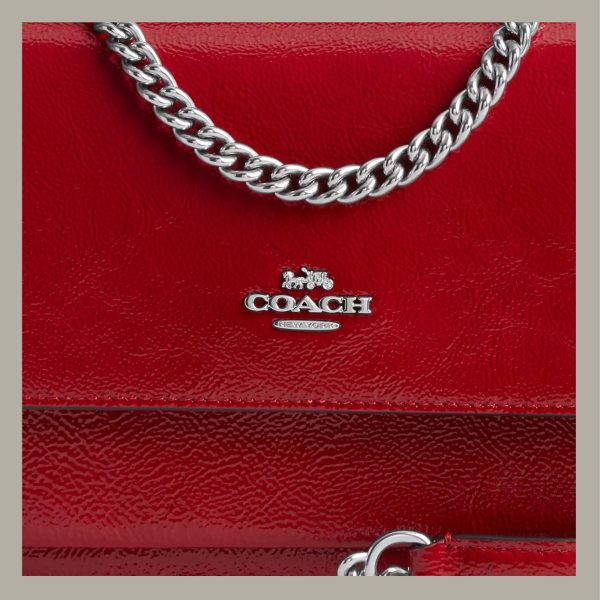 Coach Crossbody & Shoulder Bag Klare Small Red - Imagen 4