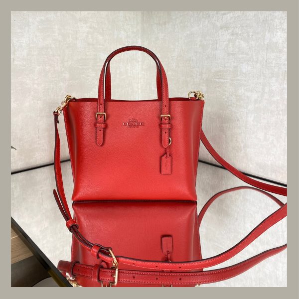 Coach Tote Bag Mini Mollie Red