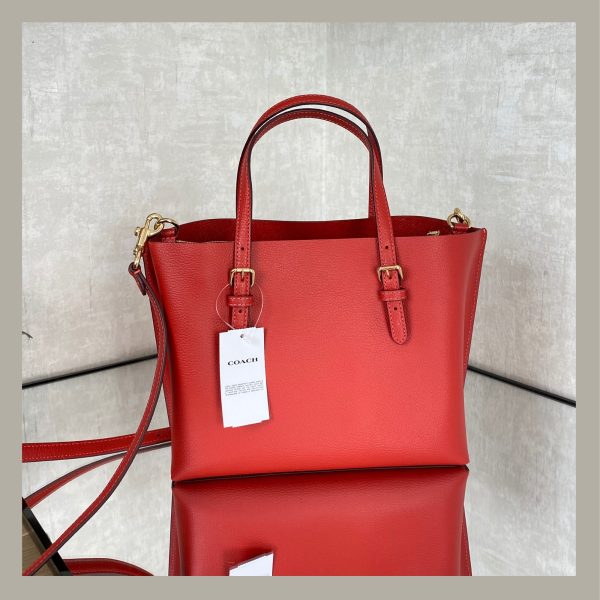 Coach Tote Bag Mini Mollie Red - Imagen 3