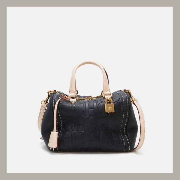 Carolina Herrera Tote Bag Mini Andy 5 Locked Black