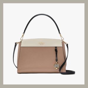 Kate Spade Satchel Madison Medium Toasted Hazelnut Multi