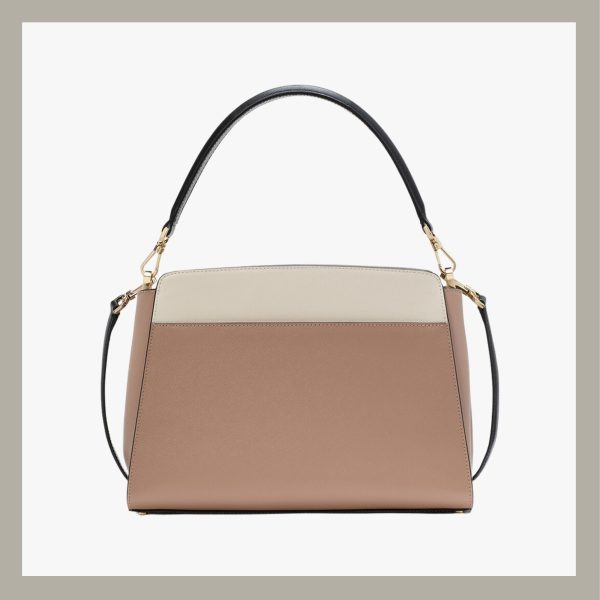 Kate Spade Satchel Madison Medium Toasted Hazelnut Multi - Imagen 4