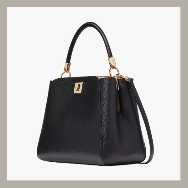 Kate Spade Satchel Medium Phoebe Black - Imagen 2