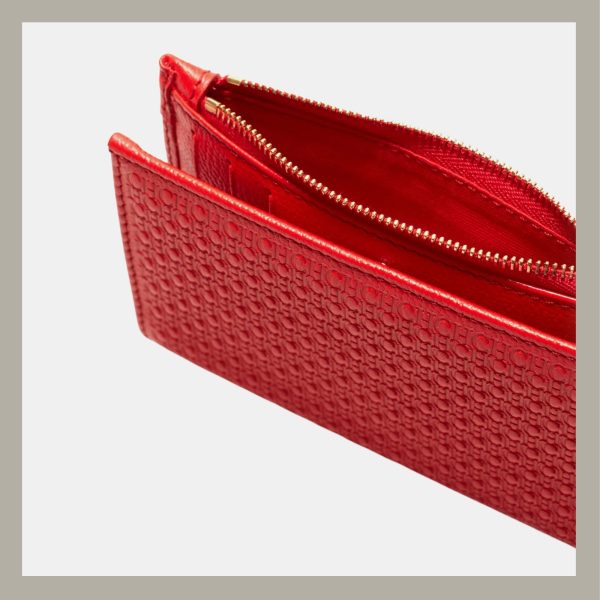 Carolina Herrera Monedero Bifold Editors Rojo - Imagen 3