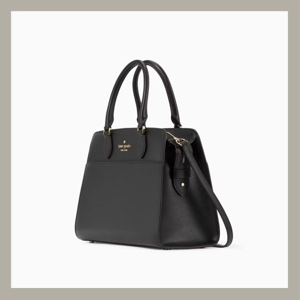 Kate Spade Satchel Medium Madison Black - Imagen 2