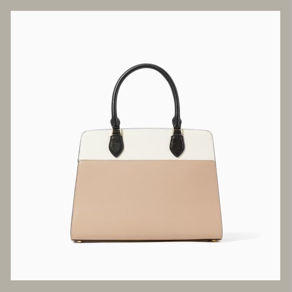 Kate Spade Satchel Medium Madison Toasted Hazelnut Multi - Imagen 3