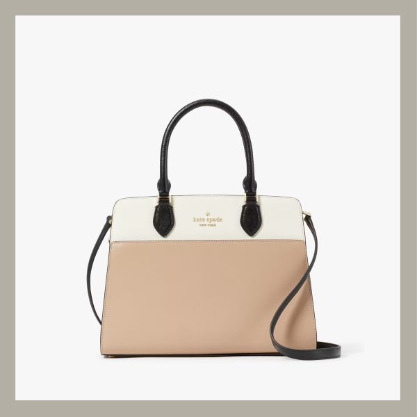 Kate Spade Satchel Medium Madison Toasted Hazelnut Multi