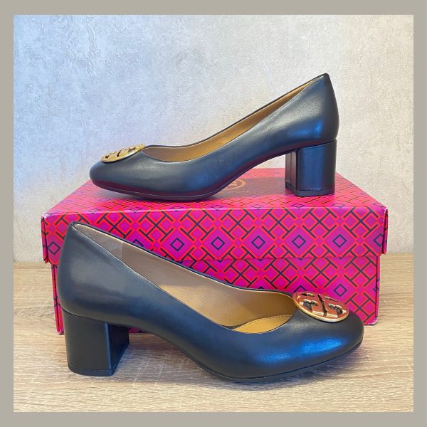 Tory Burch Zapato Ballerina Chelsea Pump Black Size 5.5