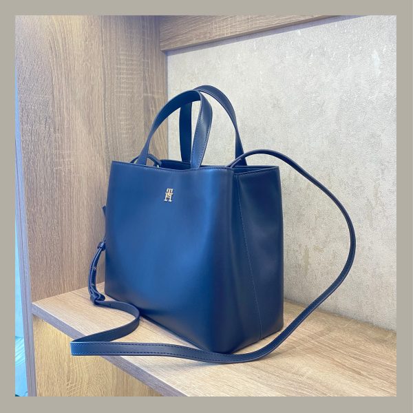 Tommy Hilfiger Satchel Navy - Imagen 2