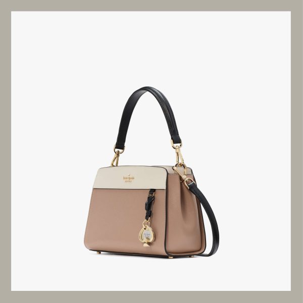 Kate Spade Satchel Madison Small Toasted Hazelnut Multi - Imagen 2