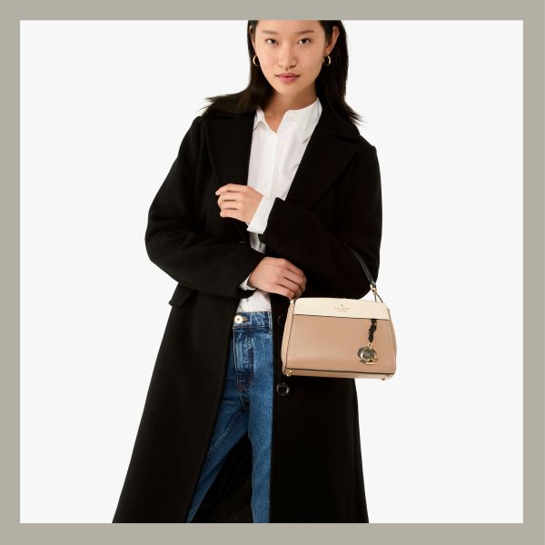 Kate Spade Satchel Madison Small Toasted Hazelnut Multi - Imagen 5