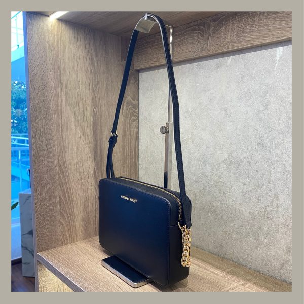 Michael Kors Crossbody Travel Jet Set Negro - Imagen 2
