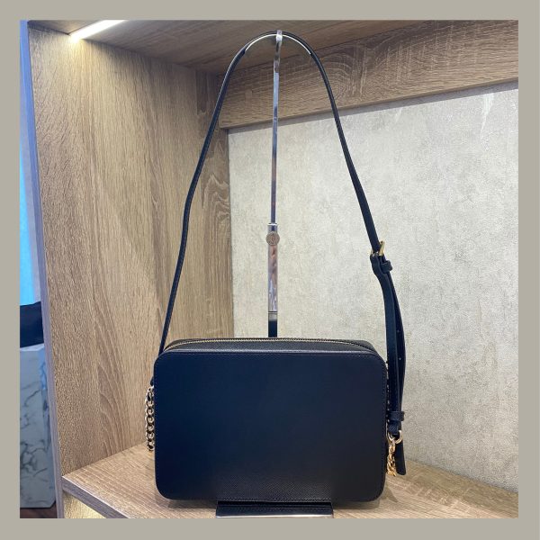 Michael Kors Crossbody Travel Jet Set Negro - Imagen 3