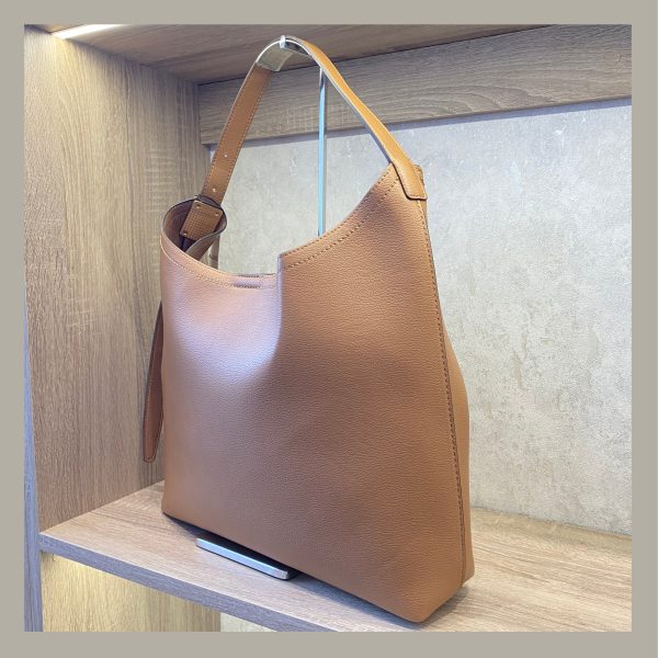 Aldo Shoulder Bag Hobo Marrón - Imagen 2
