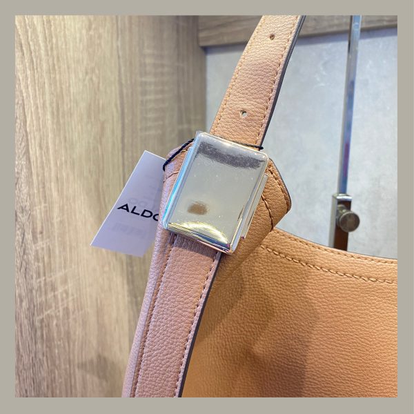 Aldo Shoulder Bag Hobo Marrón - Imagen 7