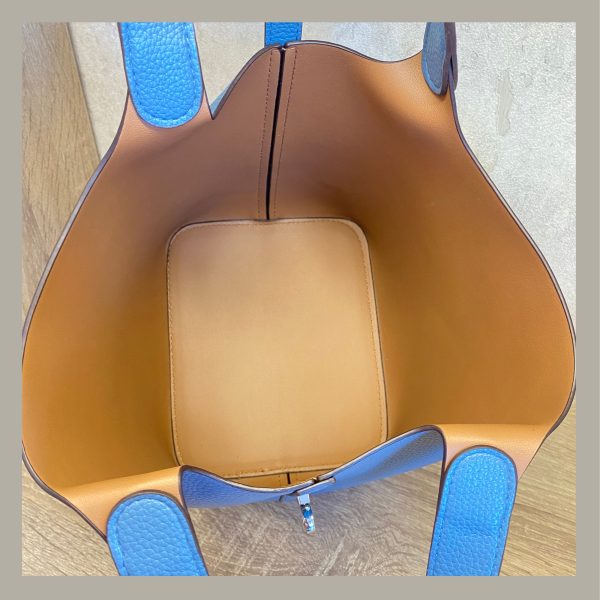 Basic & Chic Hand Bag Cuadrado Azul - Imagen 6
