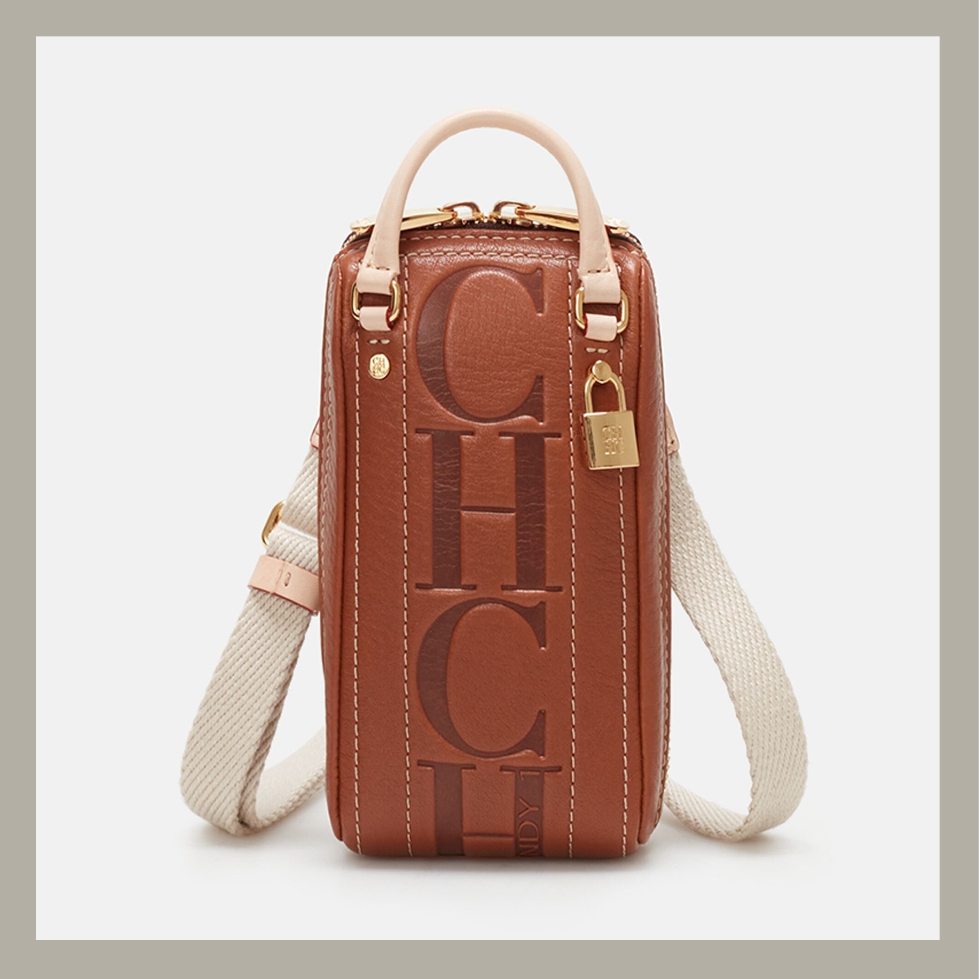 Locked Bolsos Bowling Carolina Herrera Locked Crossbody Bag Bolso