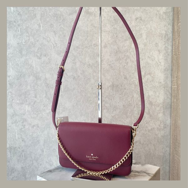 Kate Spade Crossbody Madison Blackberry - Imagen 6