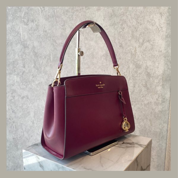 Kate Spade Satchel Madison Medium Blackberry - Imagen 3