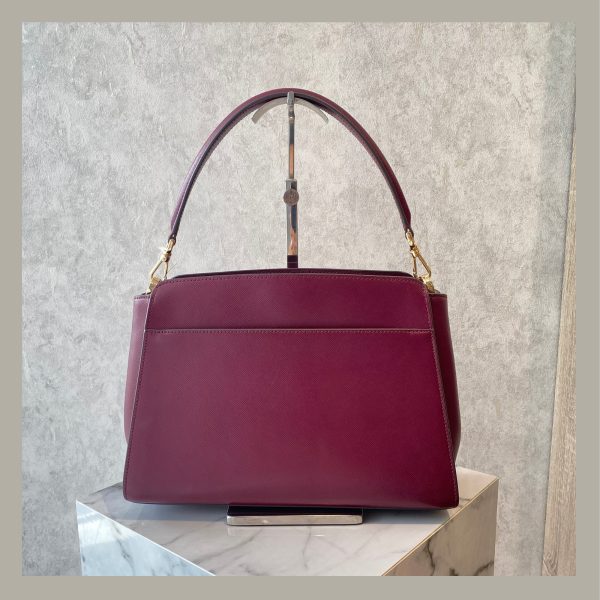 Kate Spade Satchel Madison Medium Blackberry - Imagen 4