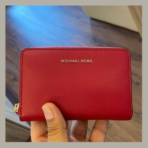 Michael Kors Monedero Jet Set Crimson