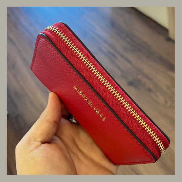 Michael Kors Monedero Jet Set Crimson - Imagen 2