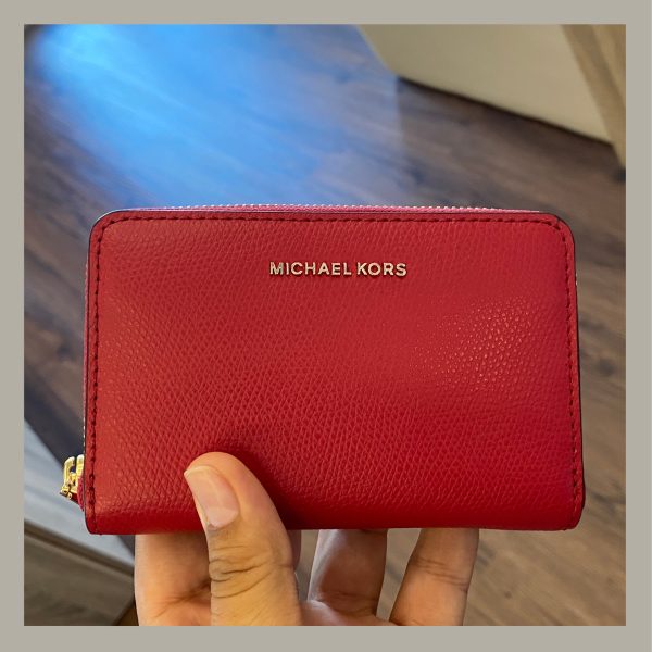 Michael Kors Monedero Jet Set Crimson
