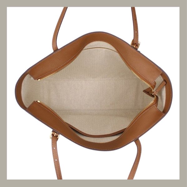 Tory Burch Tote Bag Large Emerson Moose - Imagen 4