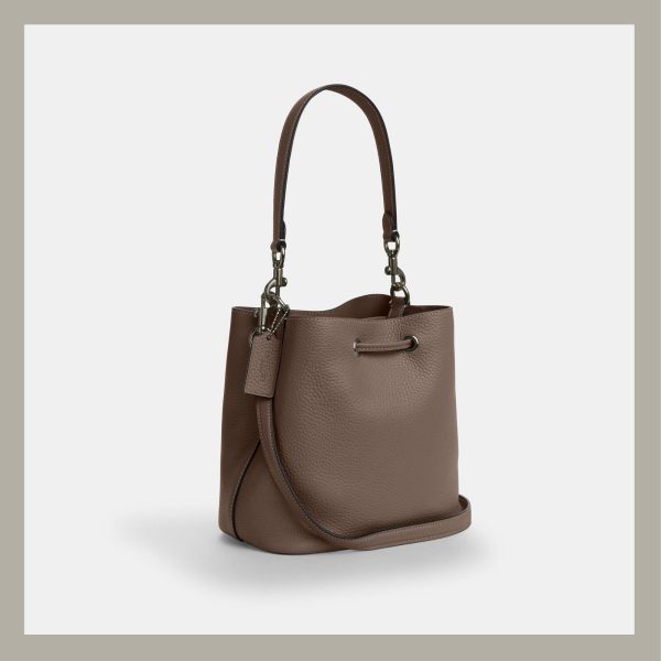 Coach Bucket Bag Rowan Dark Stone - Imagen 4