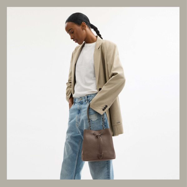 Coach Bucket Bag Rowan Dark Stone - Imagen 5