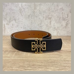 Tory Burch Belt Britten Reversible Multicolor Size S
