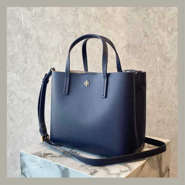 Tory Burch Tote Bag Small Blake Navy - Imagen 7