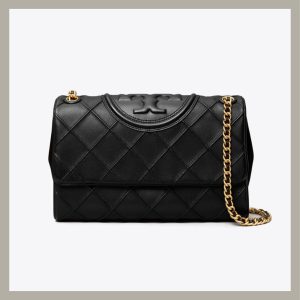 Tory Burch Shoulder Bag Fleming Soft Convertible Black