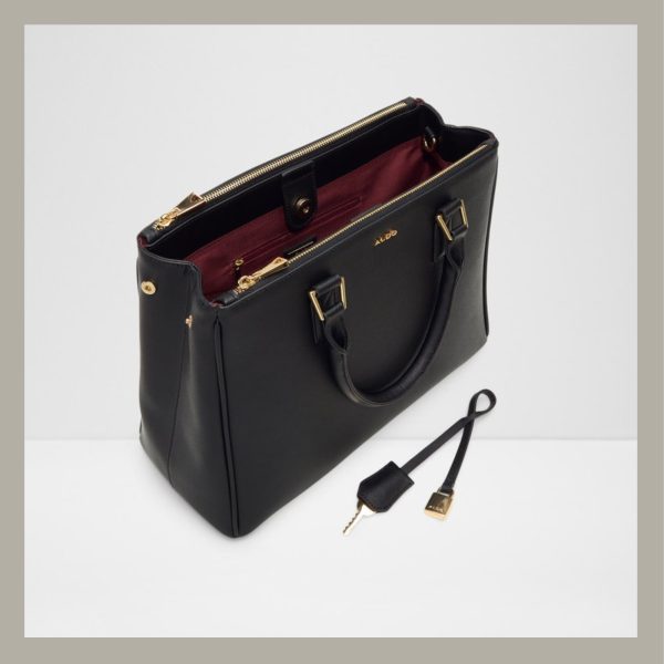 Aldo Satchel Nanever Black - Imagen 2