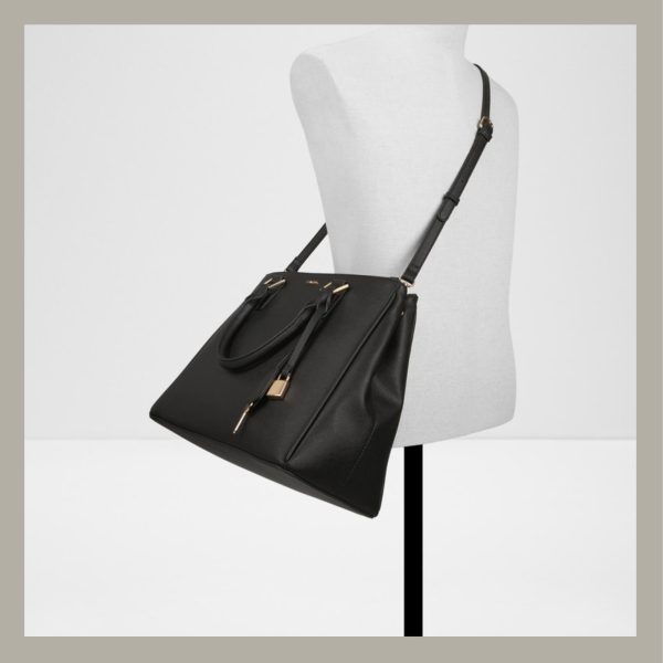 Aldo Satchel Nanever Black - Imagen 4