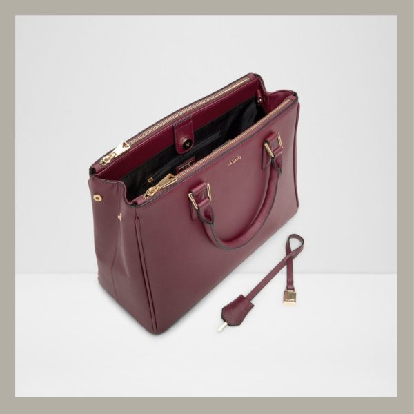 Aldo Satchel Nanever Red Wine - Imagen 2