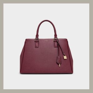 Aldo Satchel Nanever Red Wine