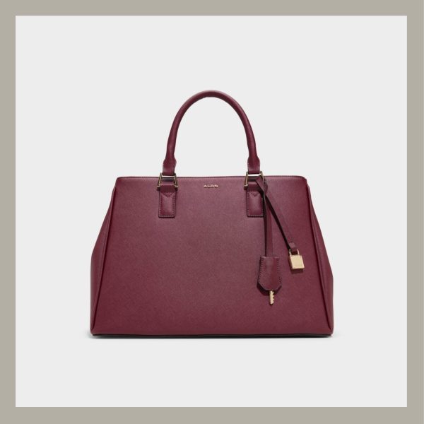 Aldo Satchel Nanever Red Wine