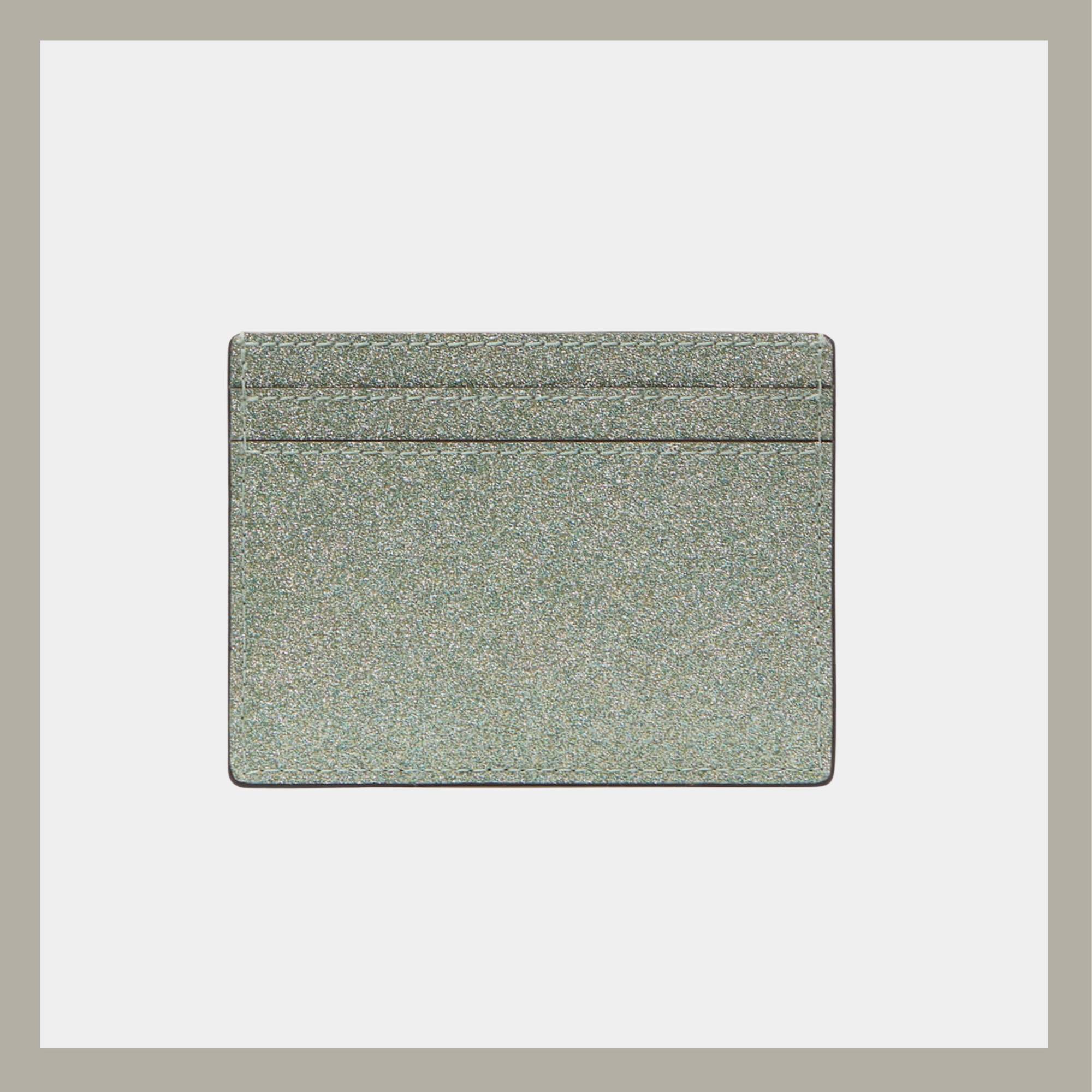 Kate Spade Tarjetero Kenzie Boxed Seawater Glitter - Imagen 3