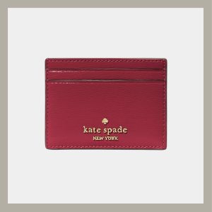 Kate Spade Tarjetero Madison Small Red Jam