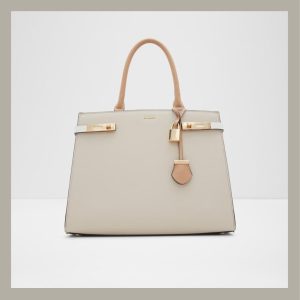 Aldo Satchel Manilla Beige Multicolor