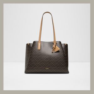 Aldo Tote Bag Abavas Brown Multicolor